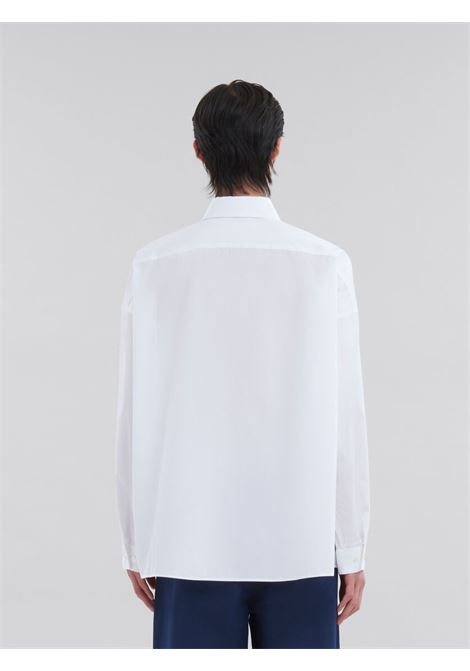 l/s shirt man white MARNI | CUMU0061P2 USCT88LOW01